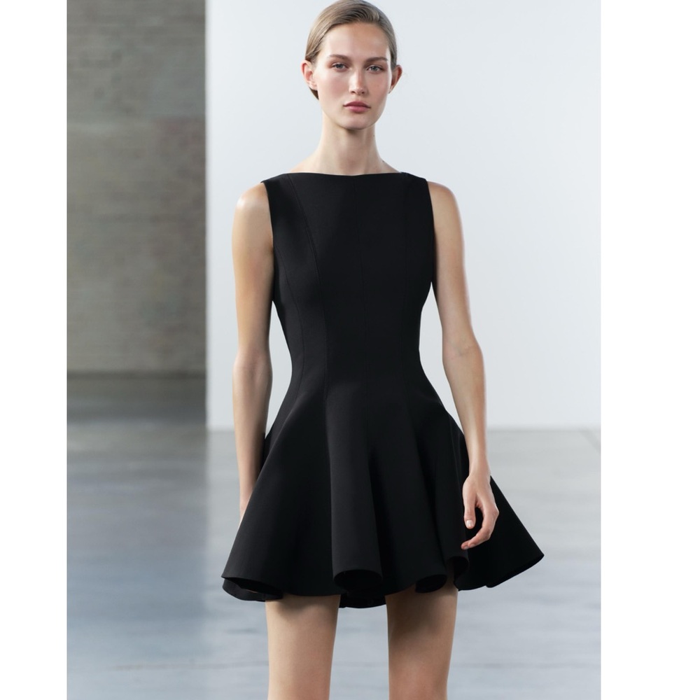 Zara ZW COLLECTION SKATER DRESS